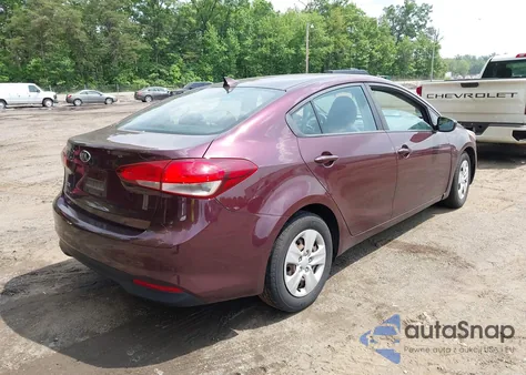 2017 Kia Forte Lx from USA, damaged, VIN 3KPFL4A78HE040673